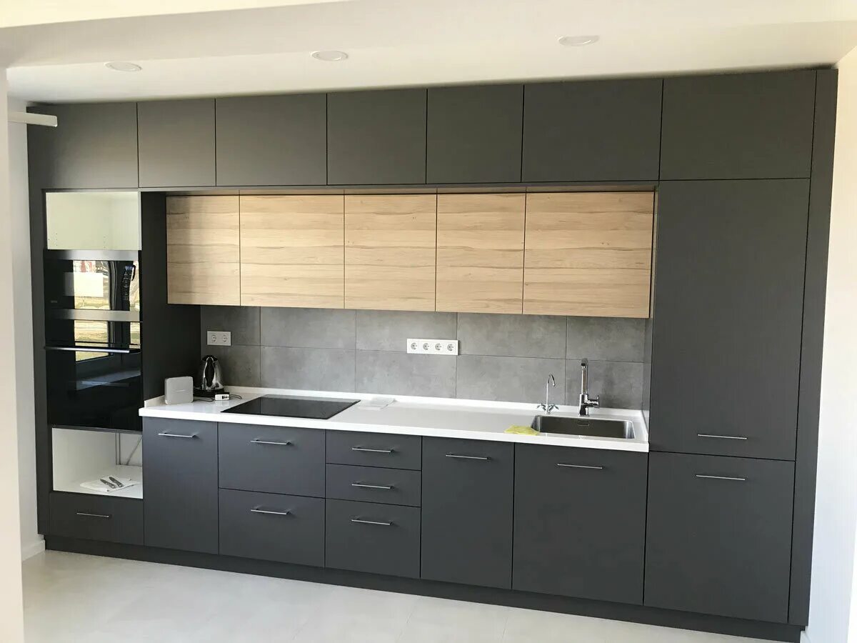 Кухня прямая дизайн фото Алексей М. - Ремонт и строительство, Плиточные работы, Ремонт квартир и домов, О