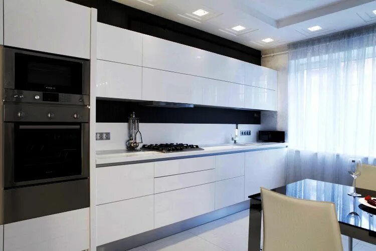 Кухня прямая дизайн фото Как выбрать современную кухню: стили, материалы, сколько стоит
