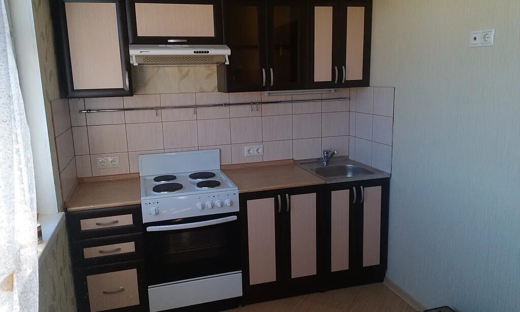 Кухня прямая хрущевка фото дизайн Прямая кухня в хрущевке - CormanStroy.ru