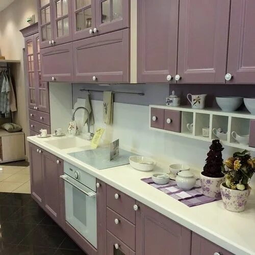 Кухня пыльная роза в интерьере фото Кухонные гарнитуры: 20 фото - Sibear.ru