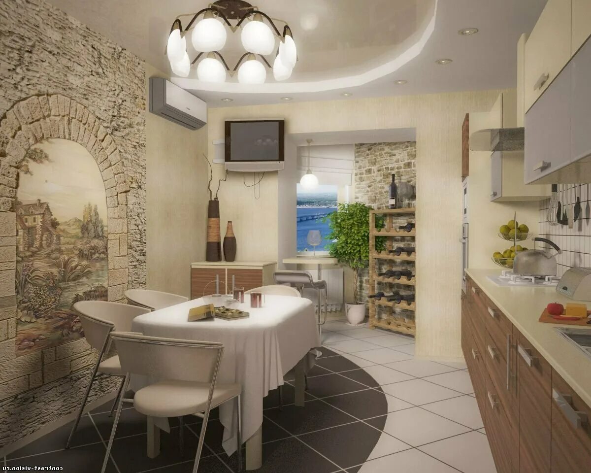 Кухня ремонт стены дизайн фото Строительство модульных зданий в Заокском - Строительство домов и коттеджей - Ре