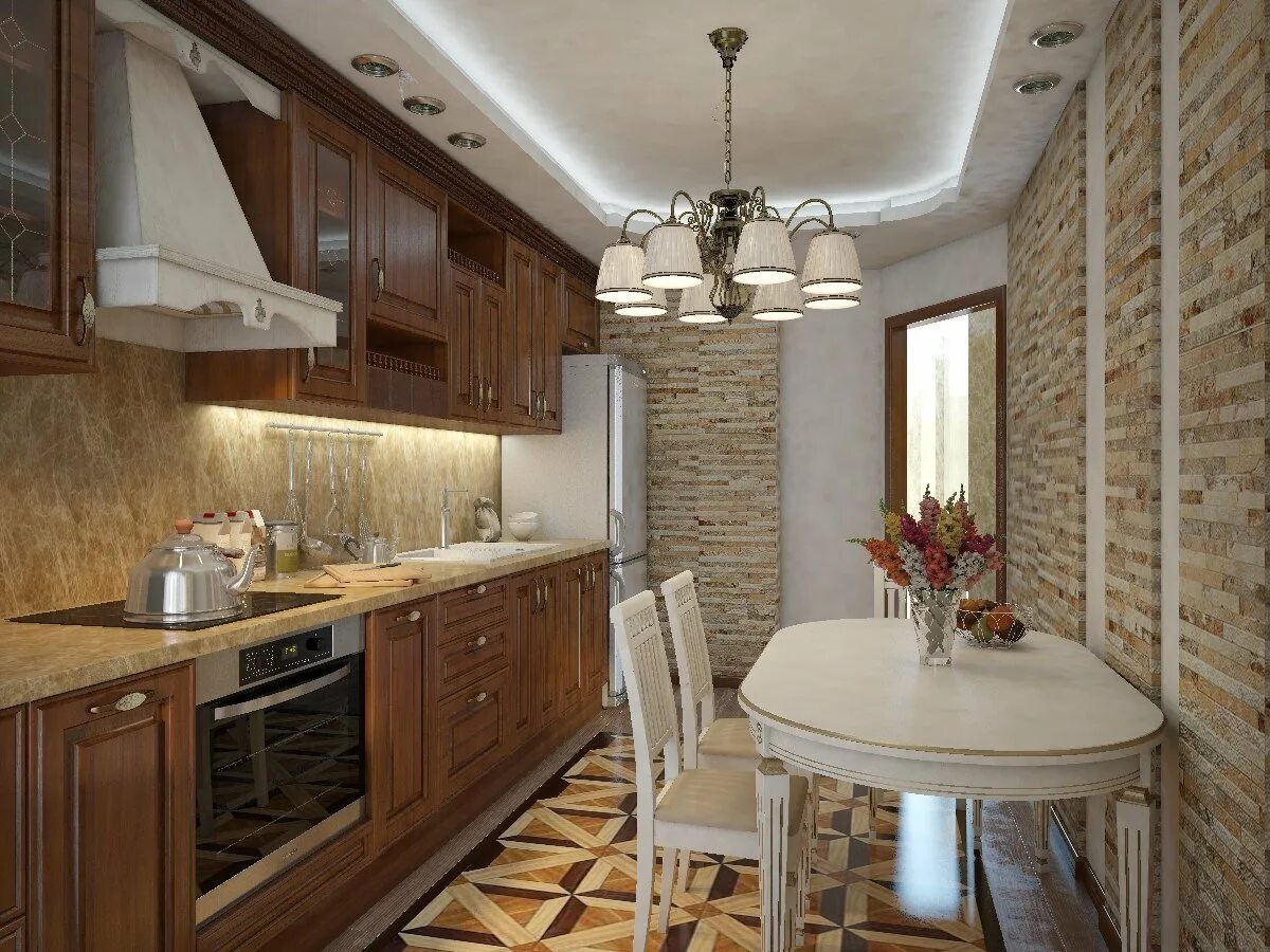Кухня ремонт стены дизайн фото Отделка кухни фото - DelaDom.ru