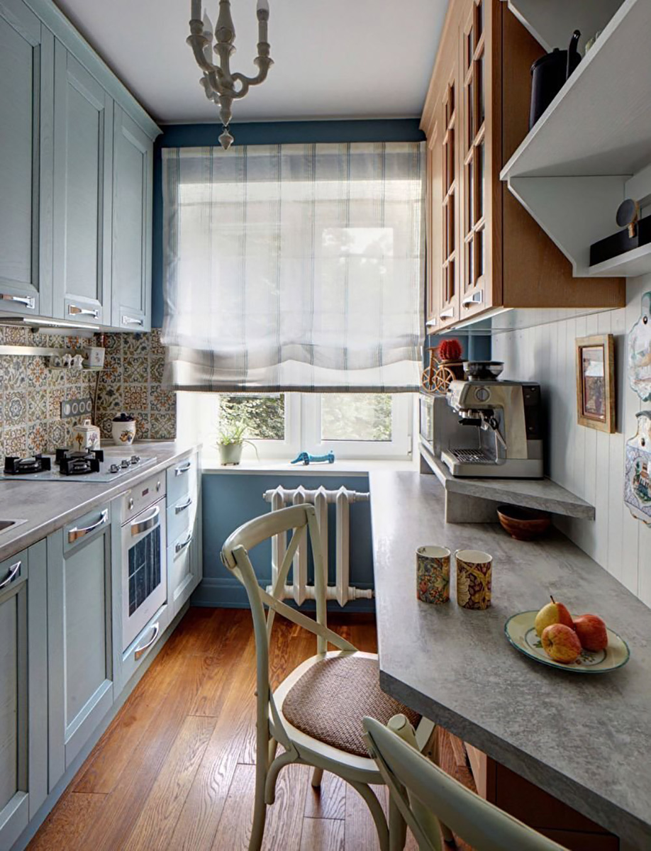 Кухня ремонт своими Дизайн длинной узкой кухни Мебельный центр "Александр" Дзен