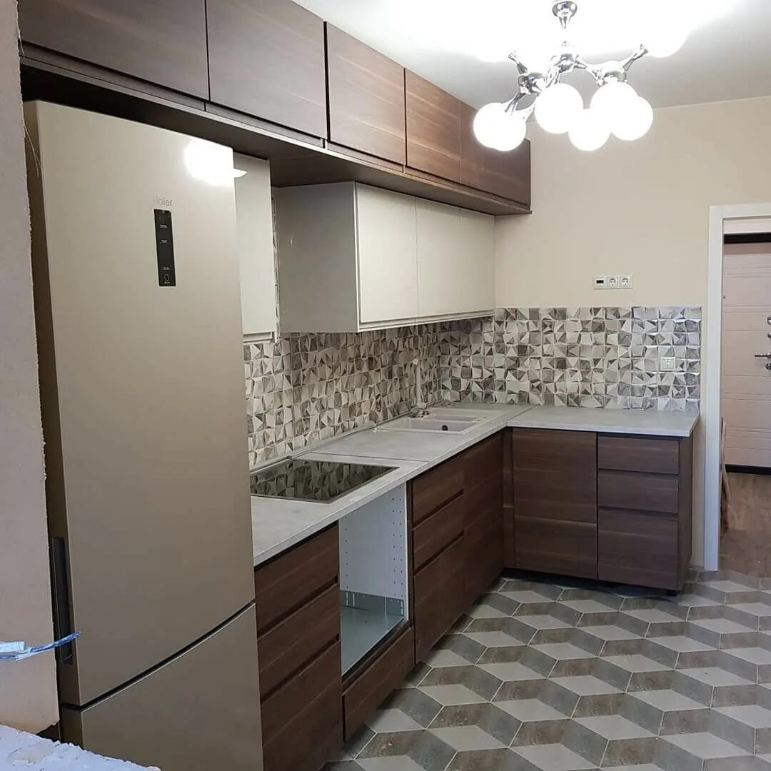 Кухня ремонт своими руками видео Купить 2-комнатную квартиру, 34 м² по адресу Томск, Каштак-2, Интернационалистов