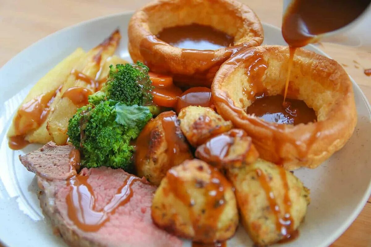 Кухня рецепты блюд с фото Yorkshire pudding - Йоркширский пудинг Keep_moving_english Екатерина Эрлихман Дз