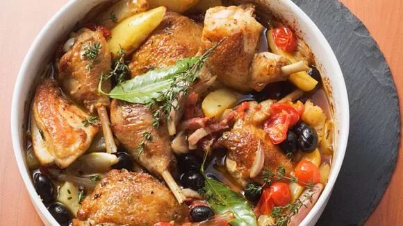 Кухня рецепты с фото вторые блюда CAZUELA PORTUGUESA DE POLLO Geschmortes huhn, Rezepte, Lebensmittel essen