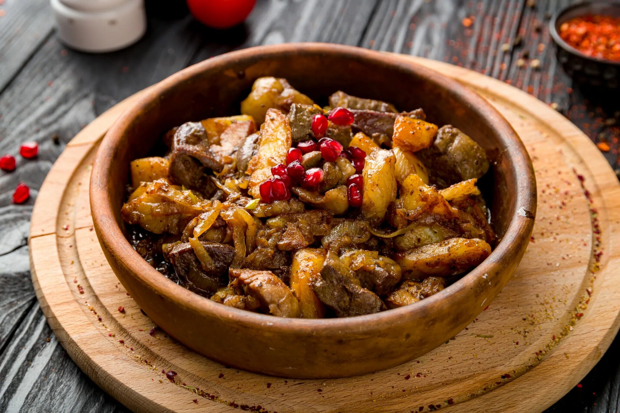 Кухня рецепты с фото вторые блюда Джыз-Быз - Гранат Black