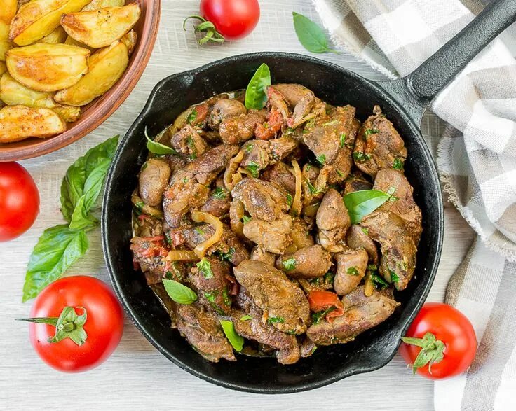 Кухня рецепты с фото вторые блюда Тжвжик из куриной печени: как приготовить - проверенный пошаговый рецепт с фото 