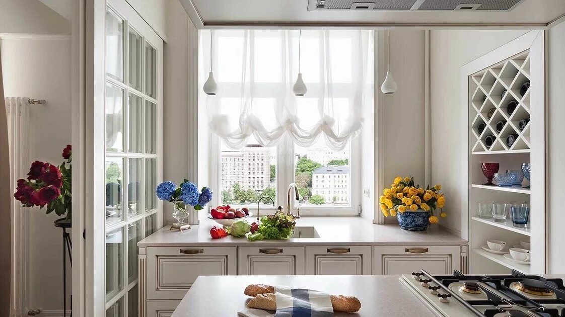 Кухня с 3 окнами дизайн Подоконник-столешница на кухне: идеи дизайна, как сделать своими руками ivd.ru