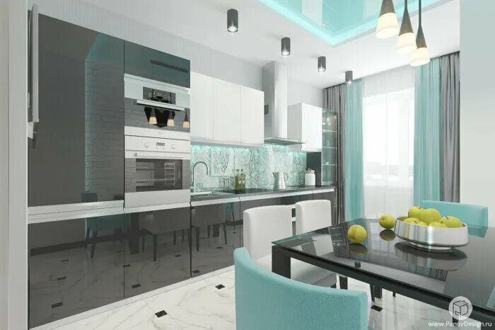 Кухня с акцентом ул калинина 44 фото Практичные советы, как сделать тёмную кухню элегантной и функциональной