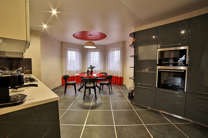 Кухня с акцентом ул калинина 44 фото Дизайн кухни "Акценты красного" - Идеи интерьеров