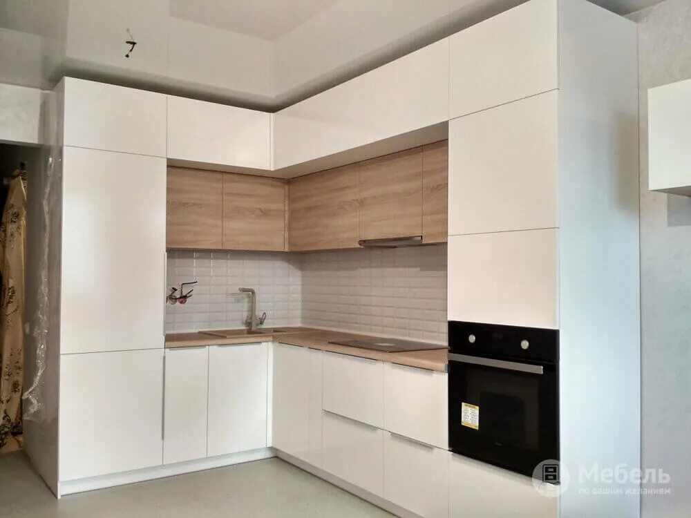 Кухня с антресолями до потолка фото Кухни с антресолями до потолка Фото работ