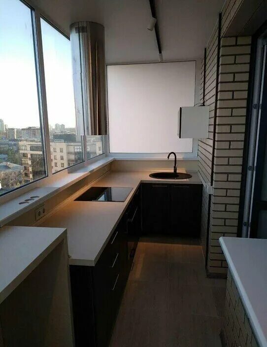 Кухня с балкон 2024 дизайн интерьера маленькая Купить Кухонные гарнитуры дешево вам поможет наш интернет-магазин DKN mebel