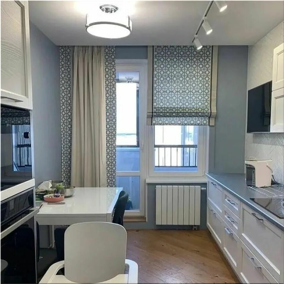 Кухня с балконным окном фото Алма Дизайн. Профиль пользователя на Авито