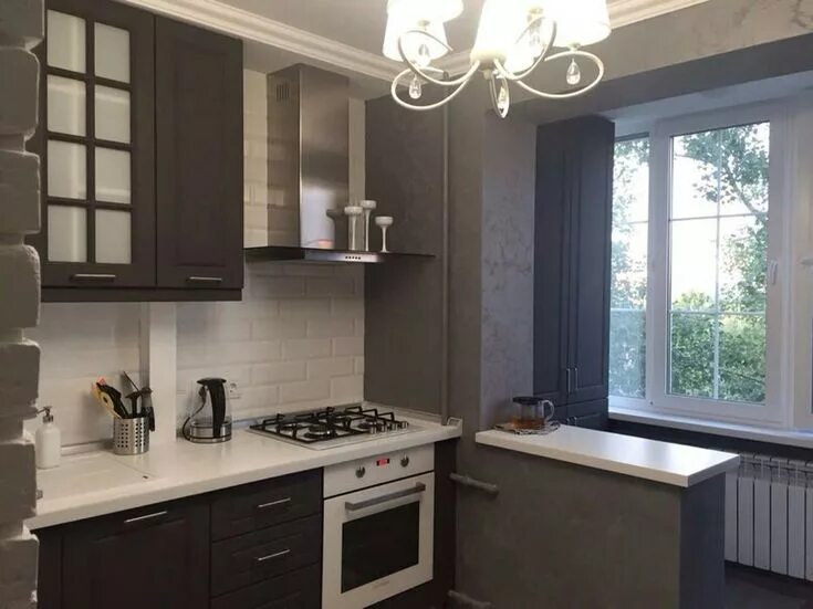 Кухня с балконом в хрущевке фото Pin by Елена Рогожникова on Ідеї для дому Kitchen, Home, Decor