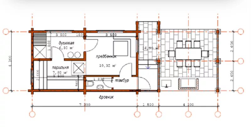 Кухня с баней проекты фото Кухня в бане: 3 этапа обустройства и планировки - Дневники ремонта obustroeno.cl