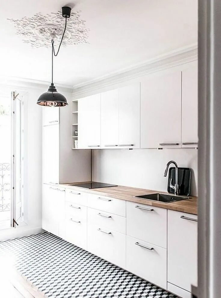 Кухня с черными ручками в интерьере 70+ Stunning Minimalist Kitchen Design Trends Kitchen design trends, Minimalist 