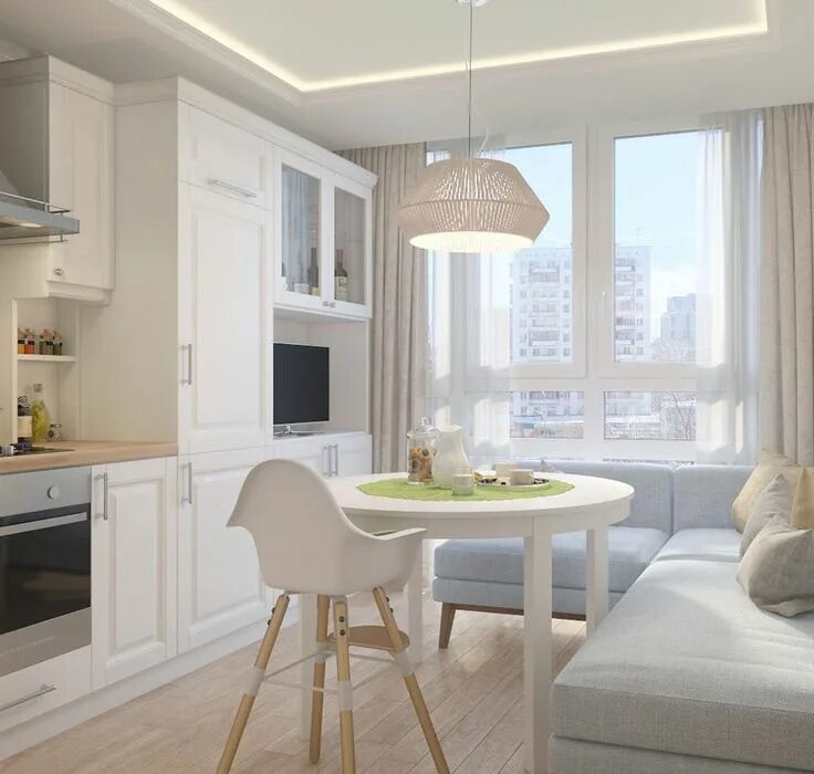 Кухня с диваном 15 кв м дизайн Хочу диван на кухне! 17 дизайнов маленькой кухни с диваном Condo kitchen remodel