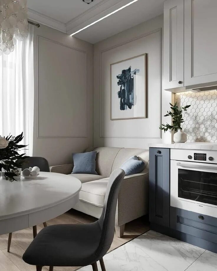 Кухня с диваном дизайн фото реальные компактный кухонный диван Bedroom interior, Small room decor, Interior decoratio