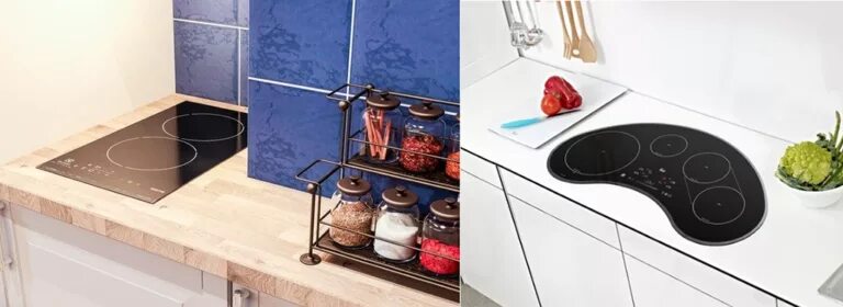 Кухня с двухкомфорочной варочной панелью фото Варочная панель для столешницы 28 мм - Дом Мебели.ру