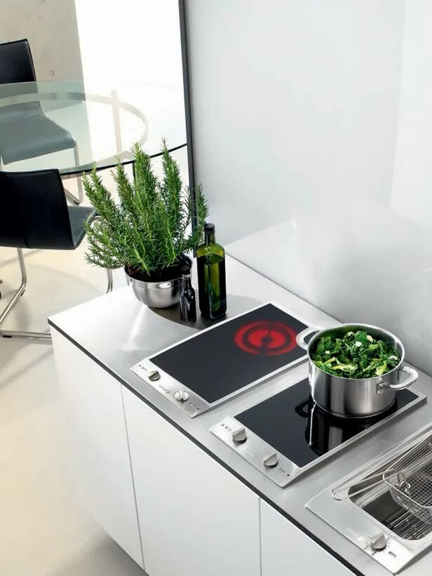 Кухня с двухкомфорочной варочной панелью фото Руководство: Как выбрать варочную панель (поверхность)