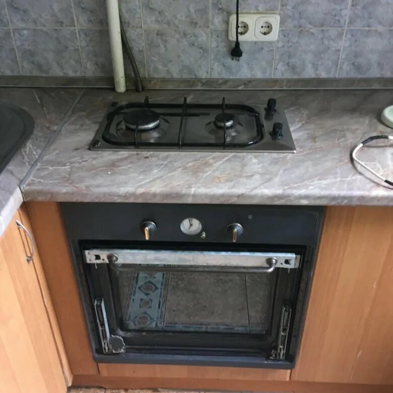 Кухня с двухкомфорочной варочной панелью газовой фото Варочная панель - купить в Самаре, цена 2 000 руб., продано 3 июля 2018 - Плиты 