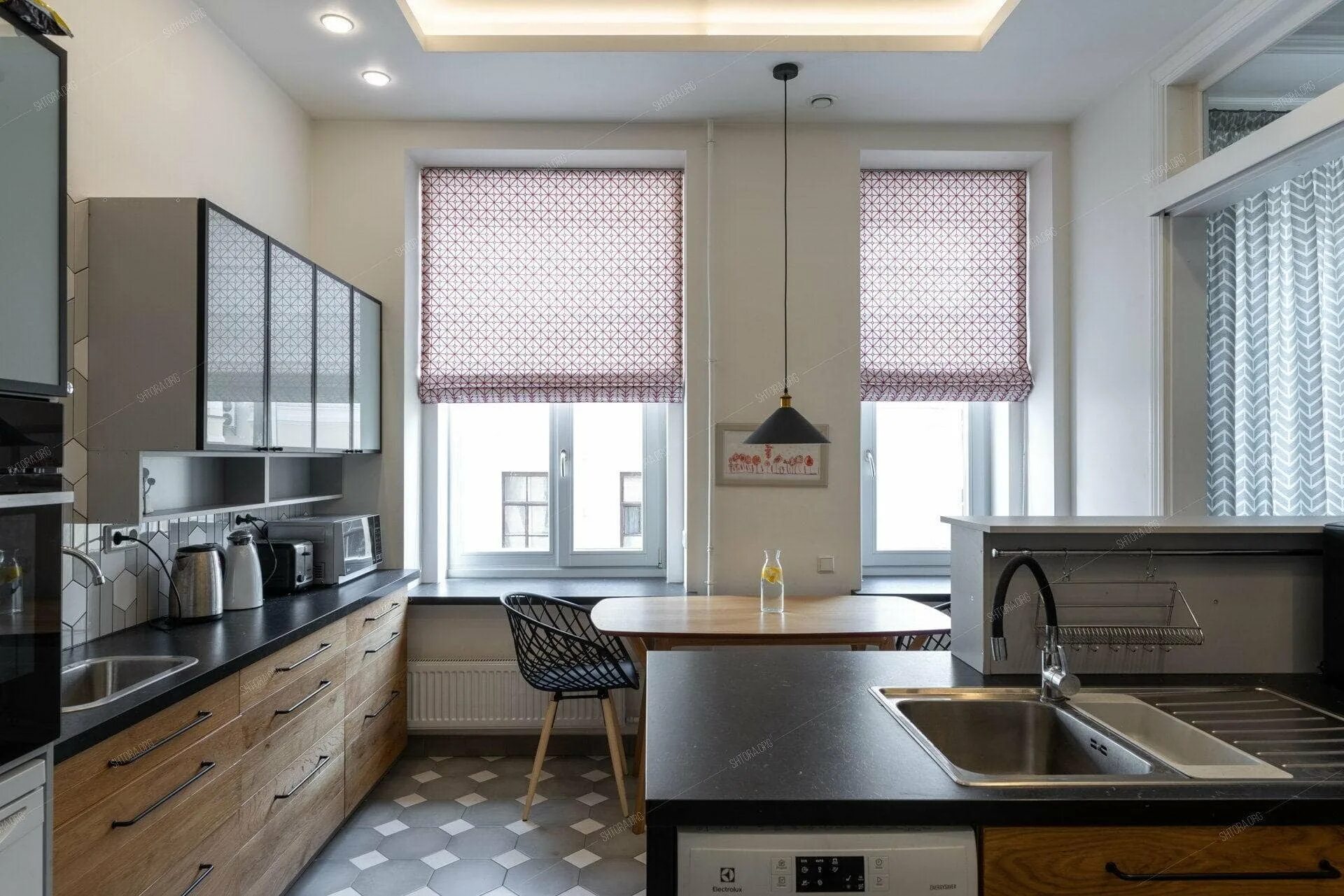 Кухня с двумя окнами дизайн Кухни с двумя: найдено 79 изображений