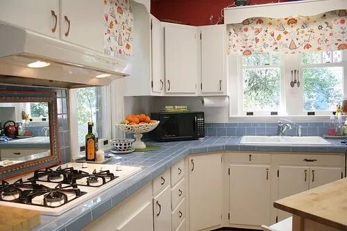 Кухня с двумя окнами фото Kitchen . 來 自 Libby's World - DECOmyplace 居 家 誌 Kitchen, Cool kitchens, Kitchen 