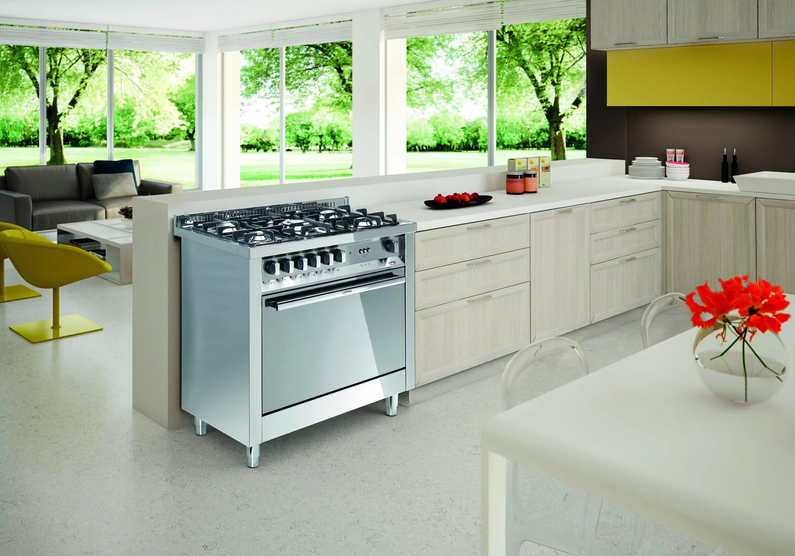 Кухня с электрической плитой фото Кухонный газ фото - DelaDom.ru