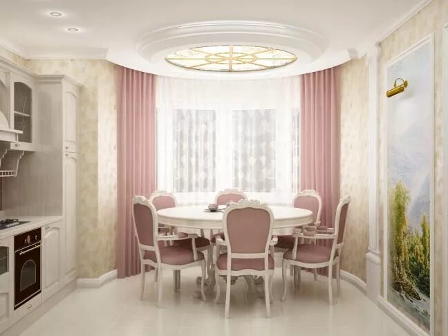 Кухня с эркерным окном дизайн фото Pin on Эркер Home, Kitchen bay window, Home decor