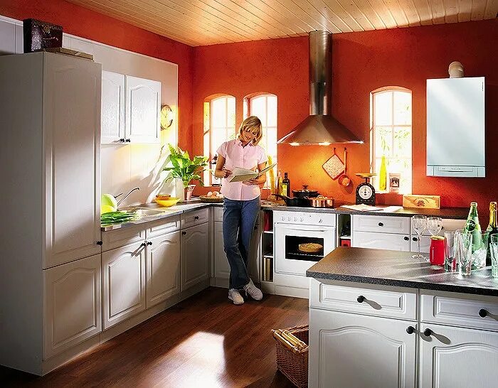 Кухня с газовым котлом планировка Тепломания ivd.ru