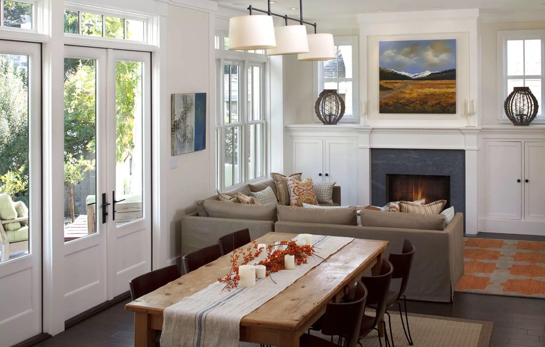 Кухня с камином дизайн в доме 10 способов испортить интерьер загородного дома - INMYROOM