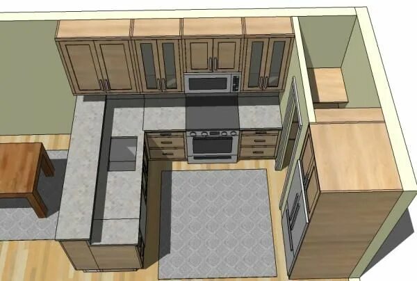 Кухня с кладовой в частном доме планировка The Kitchen in 2023 Kitchen layout, Pantry design, Kitchen plans