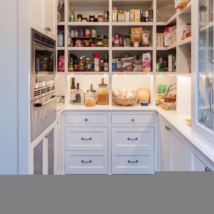 Кухня с кладовой в частном доме планировка Pin by Kezzah St Clair on Kitchen Pantry design, Kitchen pantry design, Kitchen 