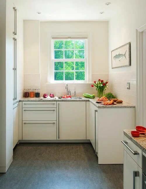 Кухня с маленьким окном фото Clean. Carnemark in DC. Simple kitchen remodel, Kitchen design small, Kitchen re