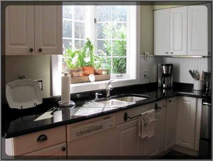 Кухня с окном в рабочей зоне фото Kitchen Bay Windows Over Sink - Kitchen Sinks : Kitchen Design ... Design, Sinke