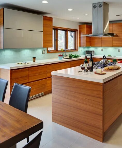 Кухня с островком дизайн Кухни с островом в Мурманске - Идеально для частного дома от 60000 рублей