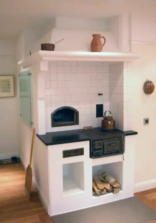 Кухня с печкой фото Пин от пользователя Christina на доске takka Винтажные печи, Деревенский стиль и
