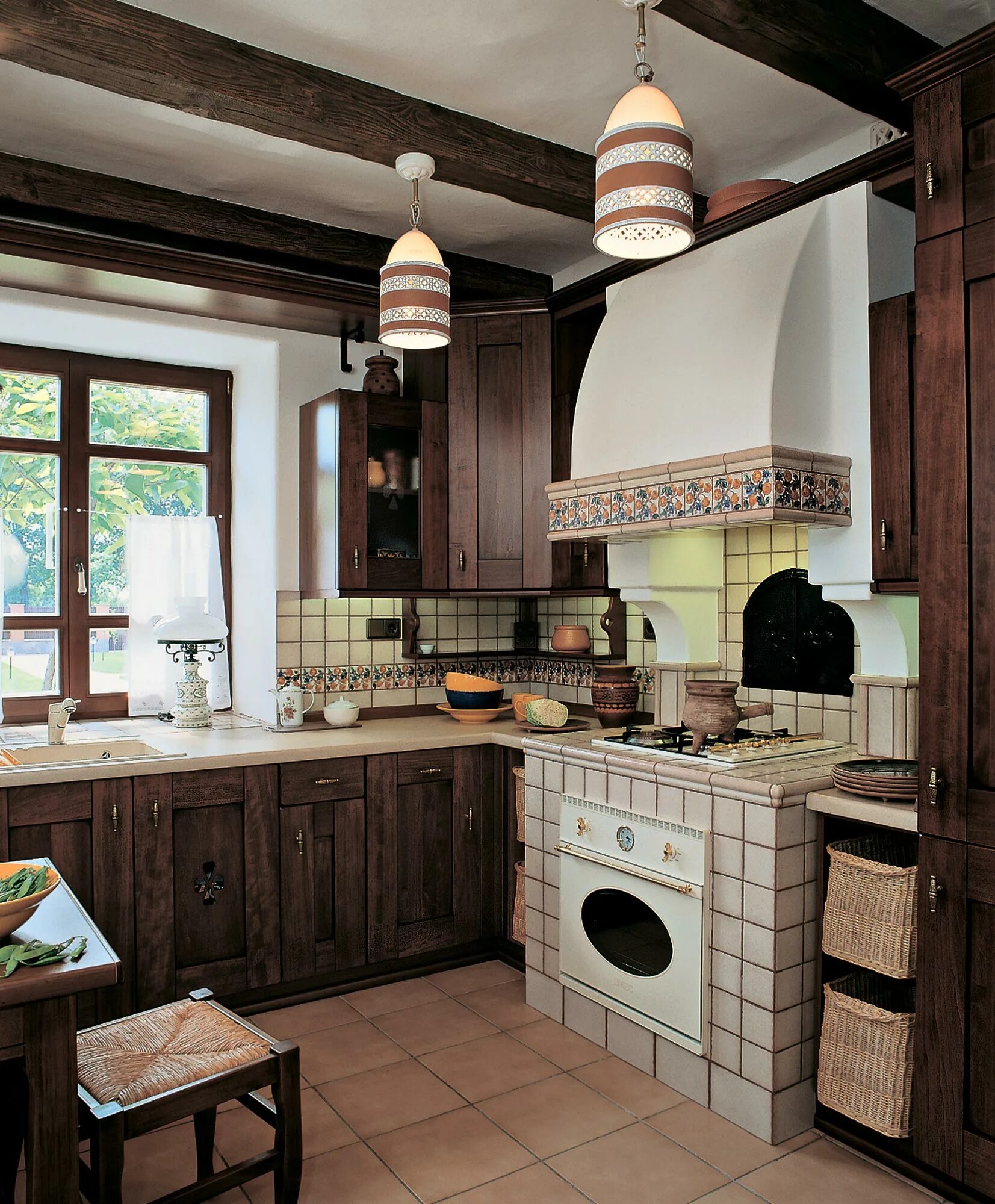 Кухня с печкой в частном доме дизайн Кухня с печкой в частном доме - Дом Мебели.ру