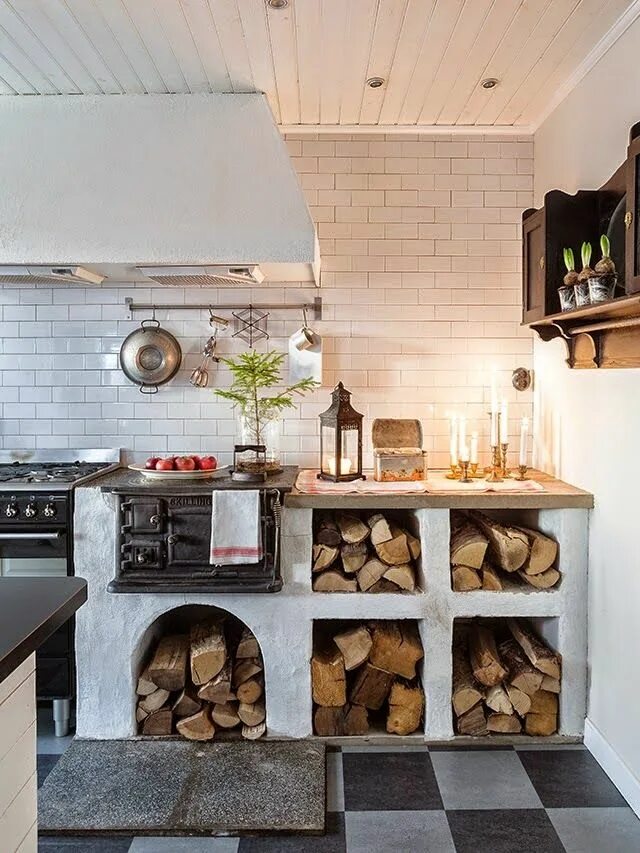Кухня с печкой в частном доме дизайн HÉTVÉGE 1. Home kitchens, Rustic kitchen, Kitchen inspirations