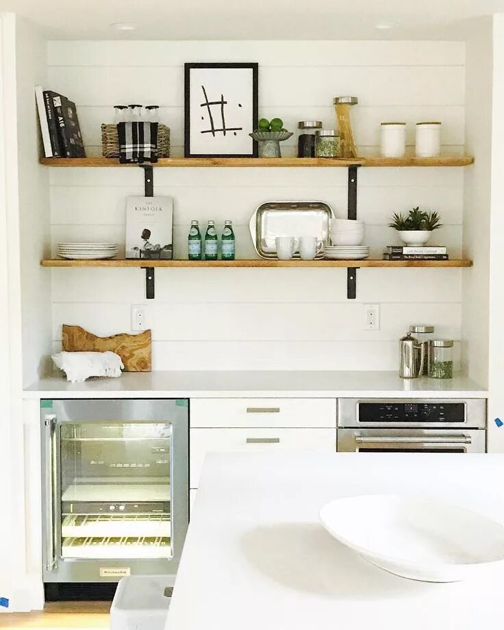 Кухня с полками фото Pin by Mel D on Kitchens Wine closet, Kitchen design, Home bar decor