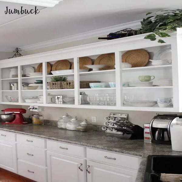 Кухня с полками вместо навесных шкафов фото russian по низкой цене! russian с фотографиями, картинки на открытые стеллажи ку