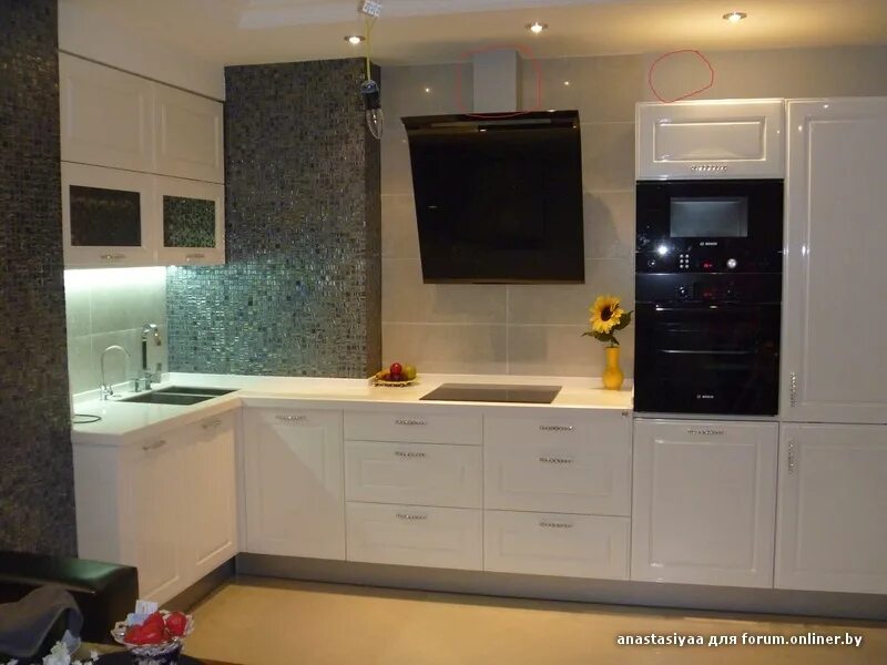 Кухня с шахтой в углу дизайн фото Кухня :: Ремонт - Форум onliner.by