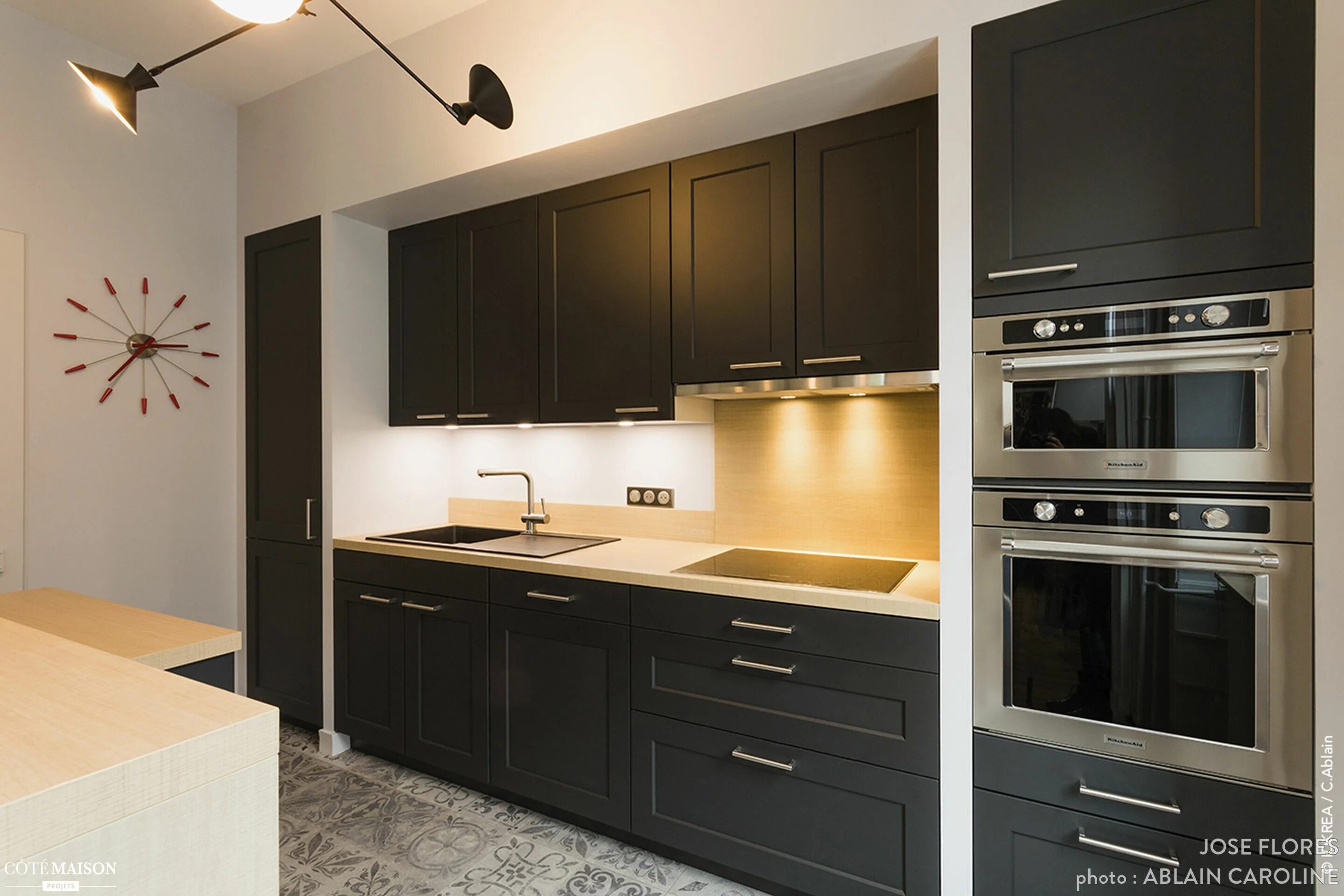 Кухня с темными фасадами фото Épinglé sur Kitchen