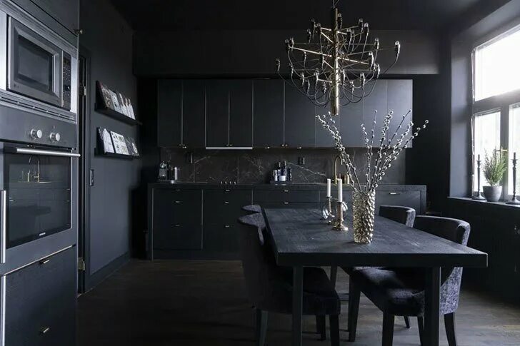 Кухня с темными стенами интерьер Ремонт санузла в Октябрьском: 99 мастеров по ремонту с отзывами и ценами на Янде