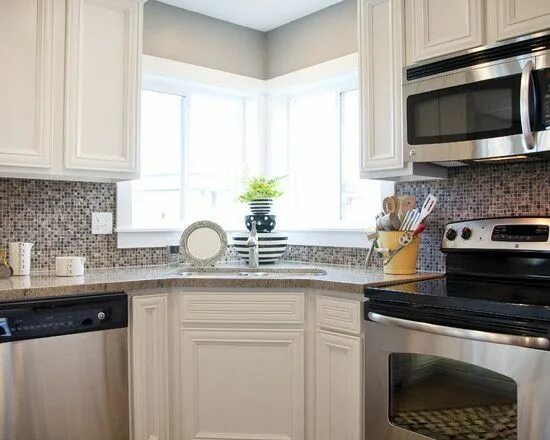 Кухня с угловой мойкой дизайн Decorating Ideas Magnificent Corner Kitchen Sink Pictures Combined ... Corner si