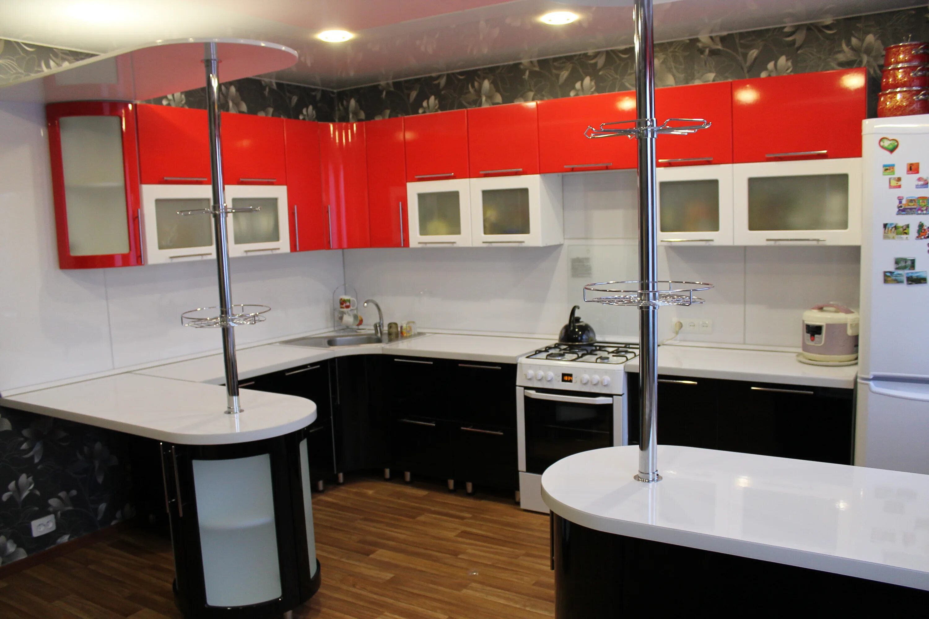 Кухня с угловой стойкой фото Вся Мебель, мебельная фабрика, ул. Маяковского, 1Д, Кузнецк - Яндекс Карты