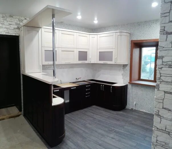 Кухня с угловой стойкой фото Кухонный гарнитур - Фотография 23 из 31 ВКонтакте