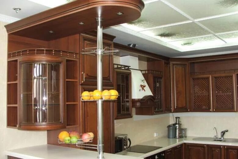 Кухня с угловой стойкой фото Кухонный гарнитур с барной стойкой - виды Как выбрать?