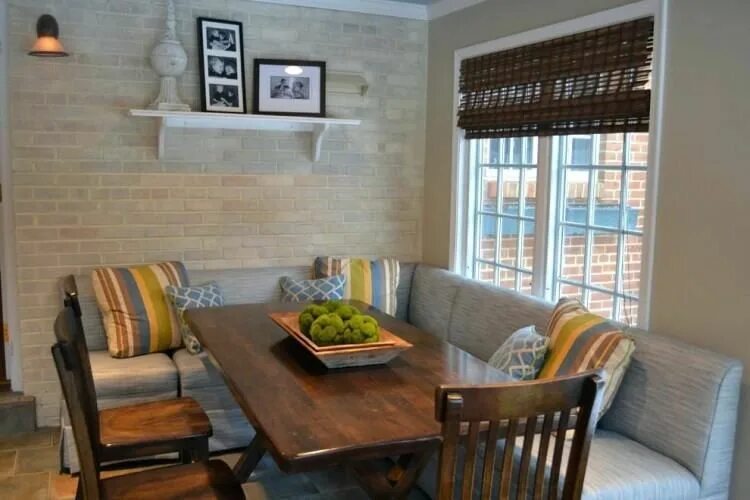 Кухня с угловым диваном в интерьере Banquet Dining Room Tables